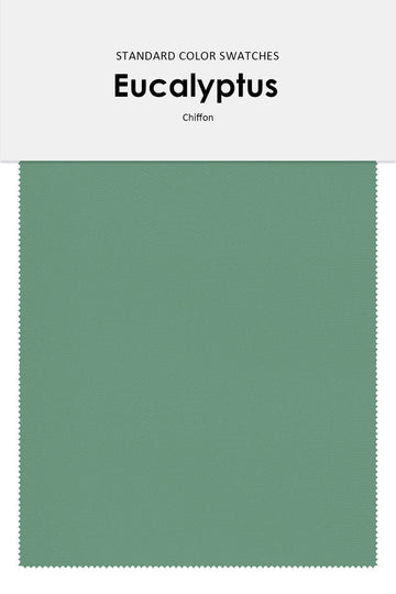 New Dress Chiffon Fabric Color Swatches